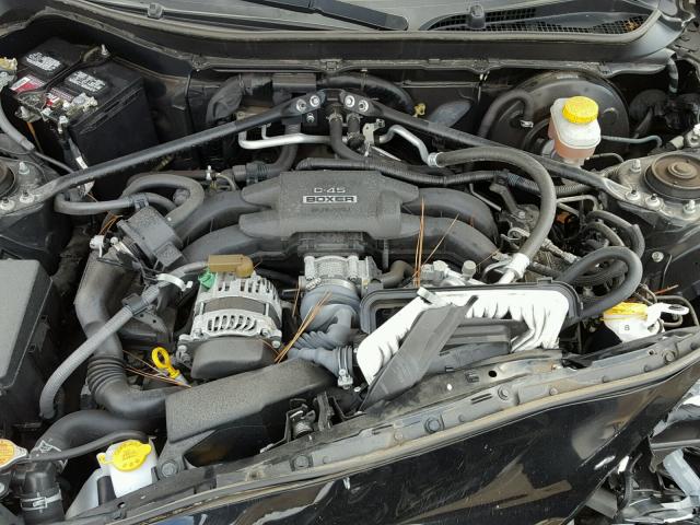 JF1ZNAA12D2725363 - 2013 TOYOTA SCION FR-S შავი ფოტო 7