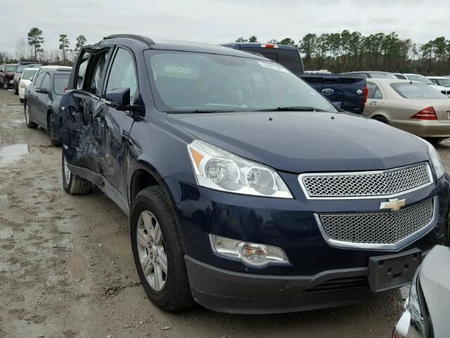 1GNKRGED3CJ175917 - 2012 CHEVROLET TRAVERSE L BLUE photo 1