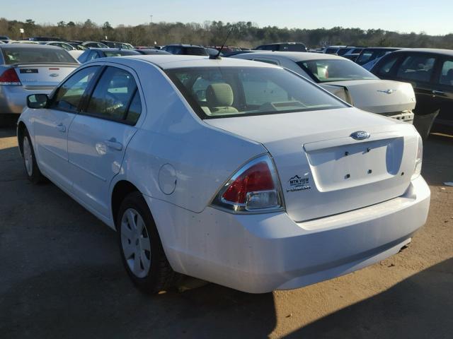 3FAHP06Z27R210717 - 2007 FORD FUSION S WHITE photo 3