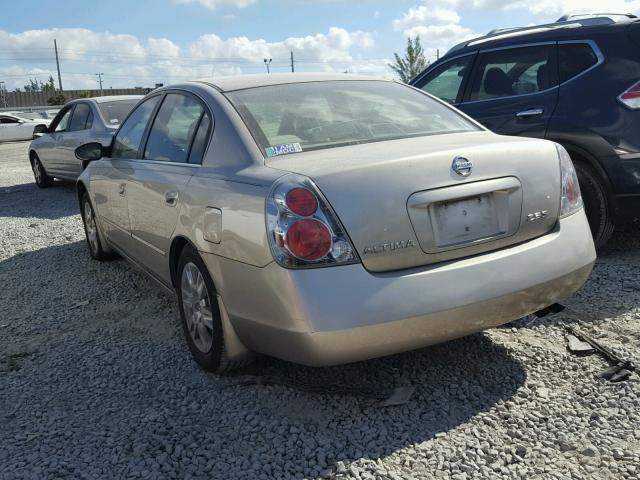 1N4AL11D66C178852 - 2006 NISSAN ALTIMA S BEIGE photo 3