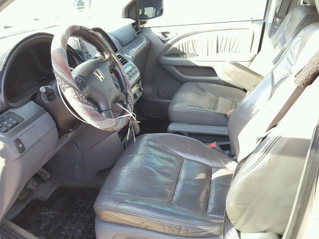 5FNRL38795B089822 - 2005 HONDA ODYSSEY EX SILVER photo 5