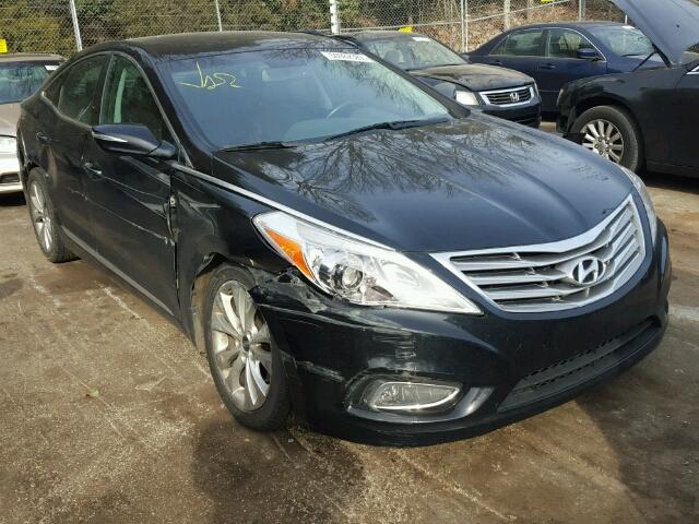 KMHFG4JG8DA259159 - 2013 HYUNDAI AZERA BLACK photo 1