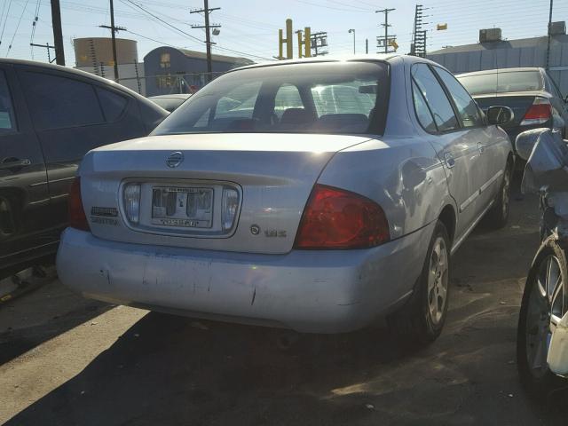 3N1CB51D65L580048 - 2005 NISSAN SENTRA 1.8 SILVER photo 4