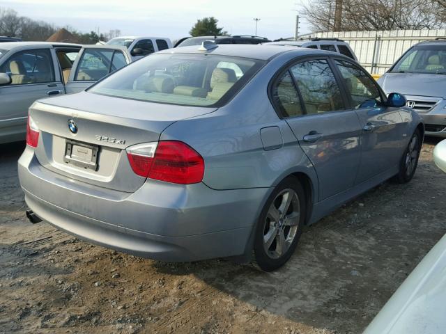 WBAVD13586KV01641 - 2006 BMW 325 XI BLUE photo 4