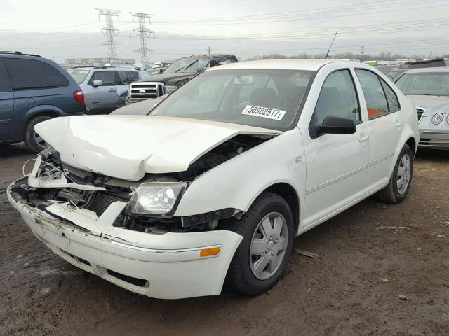 3VWRK69M44M114139 - 2004 VOLKSWAGEN JETTA GL WHITE photo 2