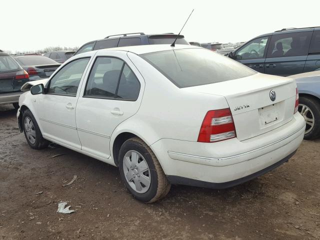 3VWRK69M44M114139 - 2004 VOLKSWAGEN JETTA GL WHITE photo 3