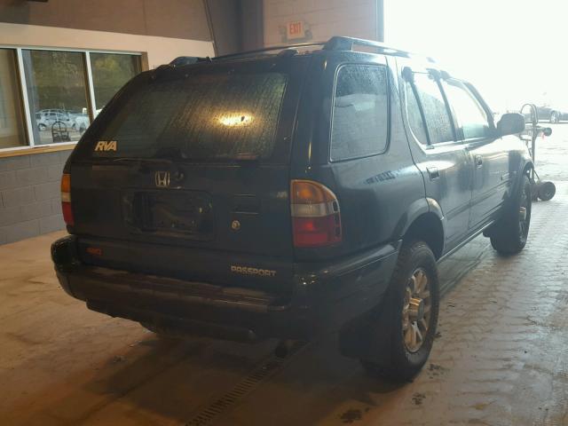 4S6DM58W924401136 - 2002 HONDA PASSPORT E 绿色 照片 4