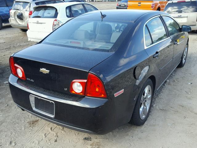 1G1ZH57B88F168992 - 2008 CHEVROLET MALIBU 1LT 黑色 照片 4