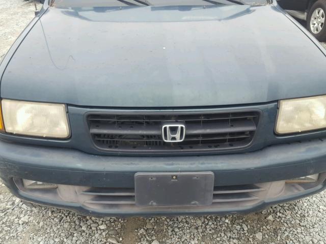 4S6CK58WXX4420822 - 1999 HONDA PASSPORT E GREEN photo 7