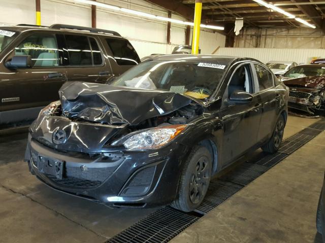 JM1BL1UF9B1440879 - 2011 MAZDA 3 I BLACK photo 2