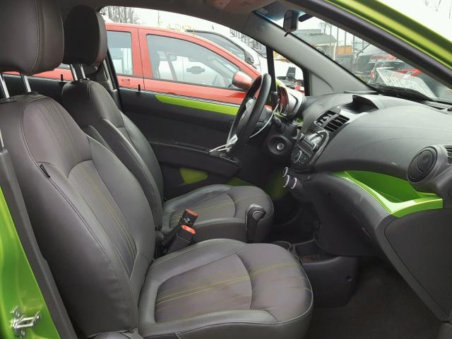 KL8CB6S93FC801723 - 2015 CHEVROLET SPARK LS GREEN photo 5