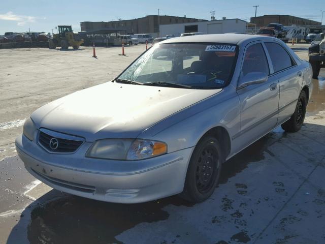 1YVGF22C8Y5124543 - 2000 MAZDA 626 ES SILVER photo 2