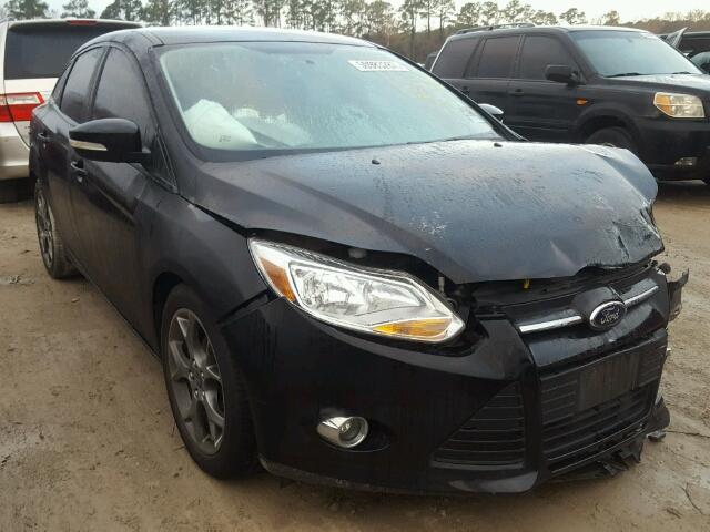 1FADP3F21EL355021 - 2014 FORD FOCUS SE BLACK photo 1