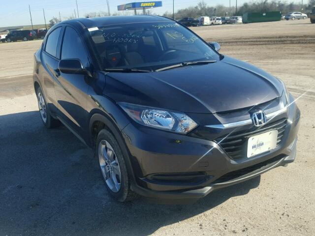 3CZRU5H3XHG703744 - 2017 HONDA HR-V LX PURPLE photo 1