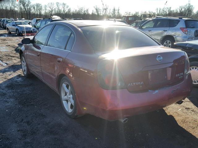 1N4BL11E15C108669 - 2005 NISSAN ALTIMA SE RED photo 3