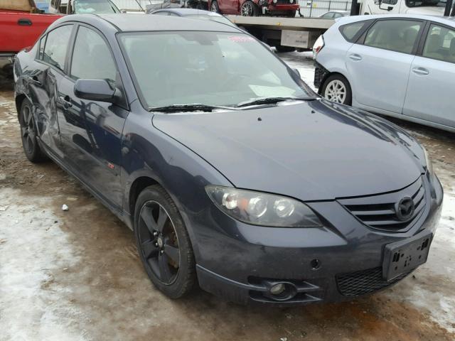 JM1BK123751320420 - 2005 MAZDA 3 S BLACK photo 1