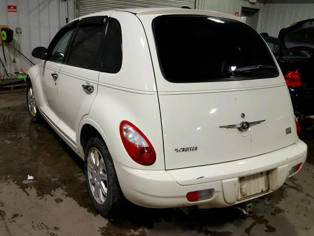 3A8FY68B27T600178 - 2007 CHRYSLER PT CRUISER WHITE photo 3