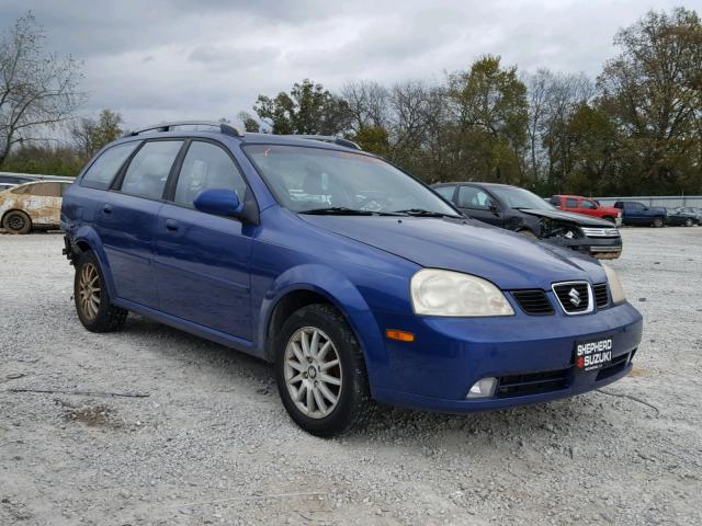 KL5JJ86Z15K107243 - 2005 SUZUKI FORENZA LX BLUE photo 1