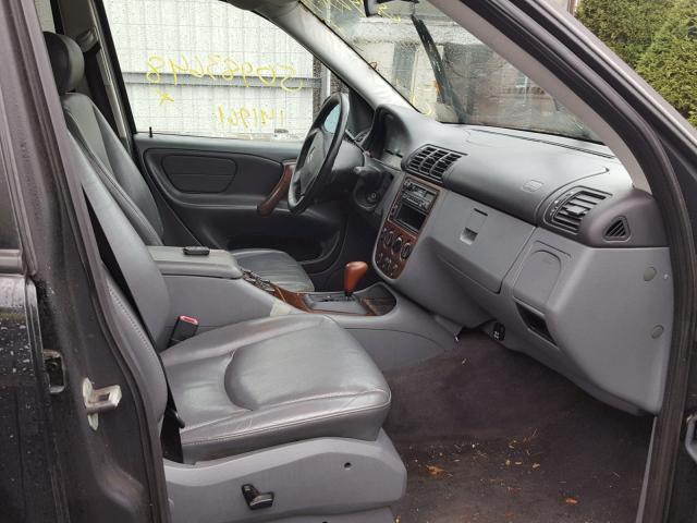 4JGAB72E8XA132424 - 1999 MERCEDES-BENZ ML 430 黑色 照片 5