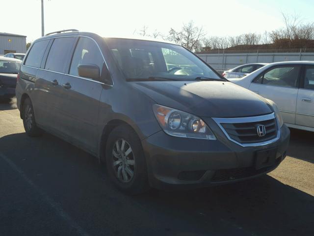 5FNRL38428B051780 - 2008 HONDA ODYSSEY EX GRAY photo 1