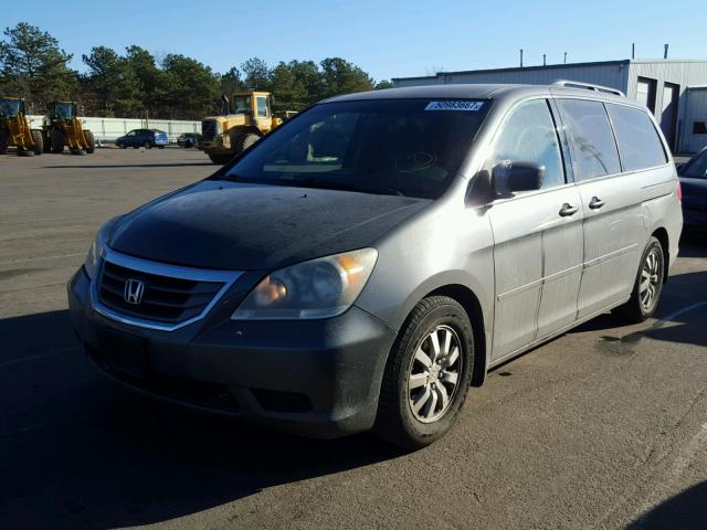 5FNRL38428B051780 - 2008 HONDA ODYSSEY EX GRAY photo 2