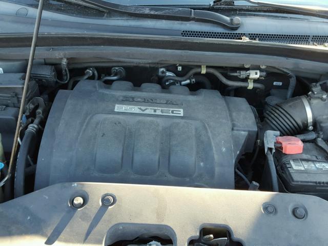 5FNRL38428B051780 - 2008 HONDA ODYSSEY EX GRAY photo 7