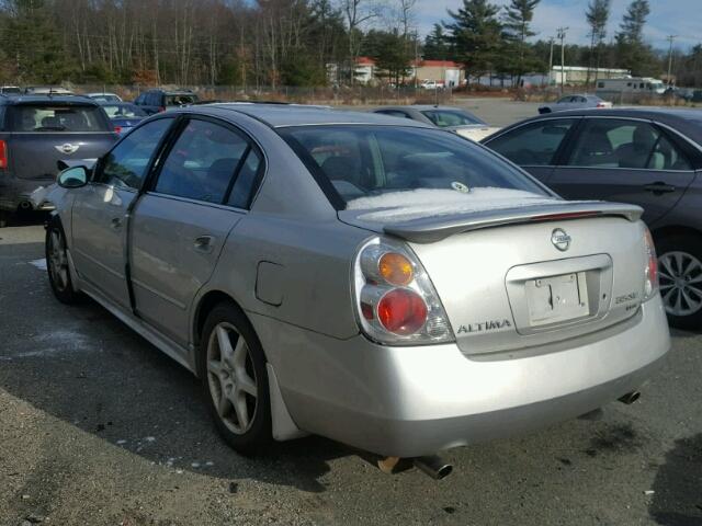 1N4BL11D83C290911 - 2003 NISSAN ALTIMA SE SILVER photo 3