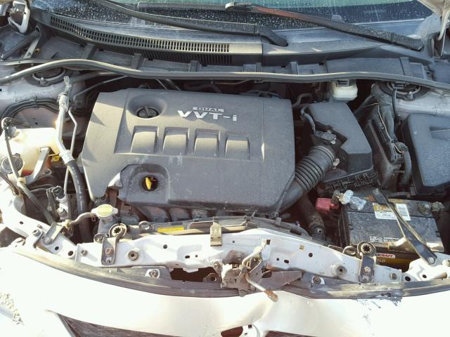 1NXBU40EX9Z165040 - 2009 TOYOTA COROLLA BA SILVER photo 7