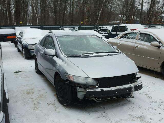 2HGFG12699H530331 - 2009 HONDA CIVIC LX SILVER photo 1