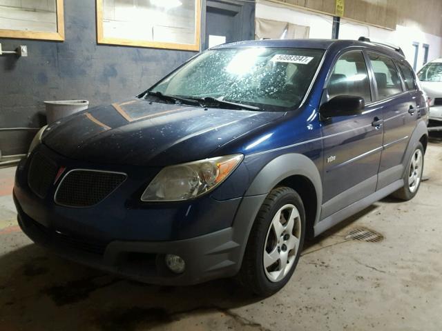 5Y2SL65846Z411570 - 2006 PONTIAC VIBE BLUE photo 2