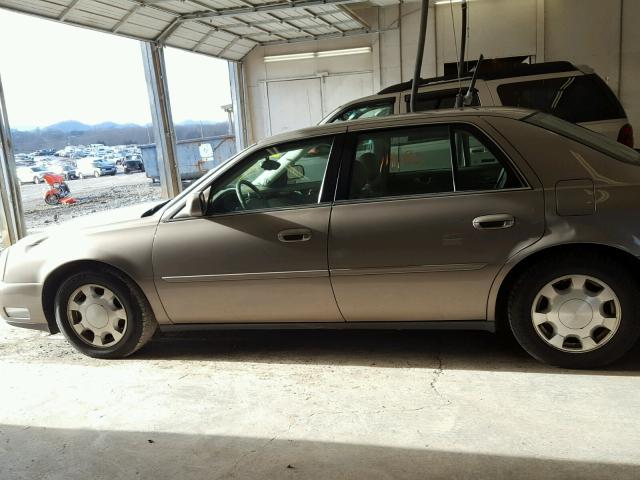 1G6KD54Y11U186316 - 2001 CADILLAC DEVILLE BEIGE photo 9