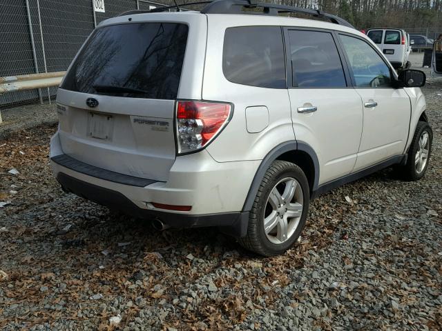 JF2SH6DCXAH762829 - 2010 SUBARU FORESTER 2 WHITE photo 4