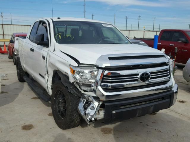 5TFRW5F12GX203525 - 2016 TOYOTA TUNDRA DOU WHITE photo 1