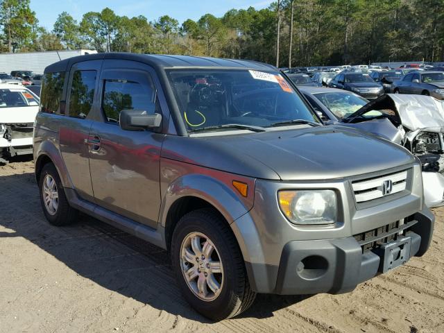 5J6YH28728L005035 - 2008 HONDA ELEMENT EX GRAY photo 1