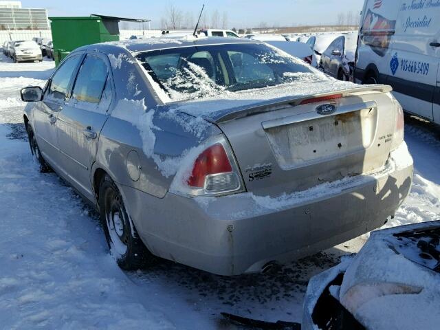 3FAHP02158R115201 - 2008 FORD FUSION SEL SILVER photo 3