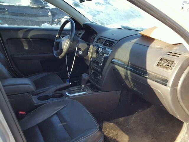 3FAHP02158R115201 - 2008 FORD FUSION SEL SILVER photo 5