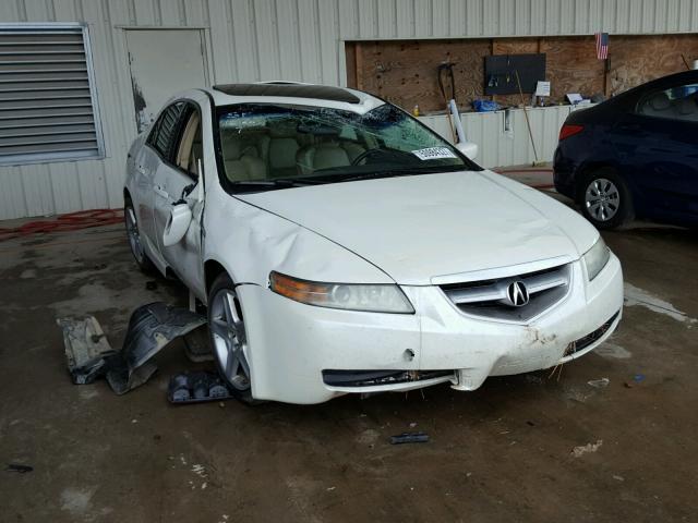 19UUA66206A022353 - 2006 ACURA 3.2TL WHITE photo 1