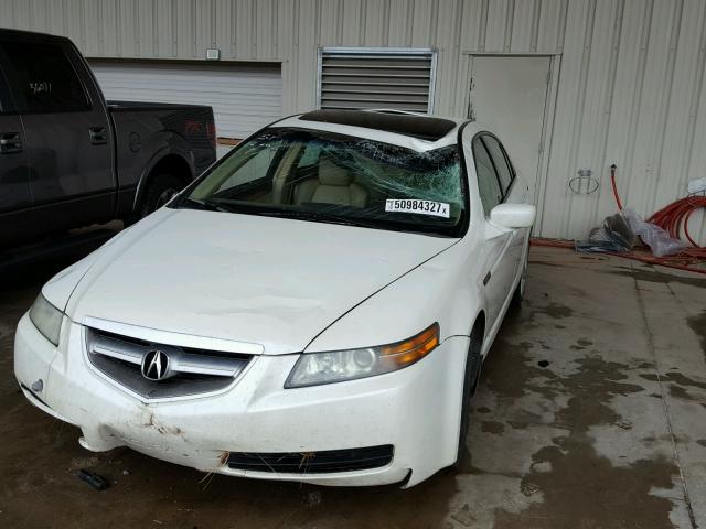 19UUA66206A022353 - 2006 ACURA 3.2TL WHITE photo 2