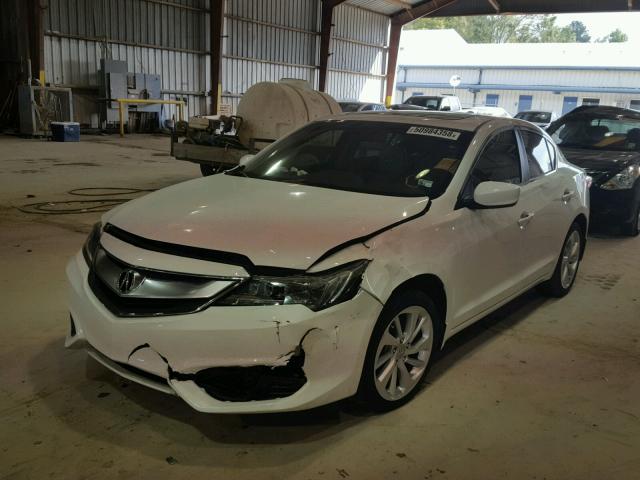 19UDE2F39GA018521 - 2016 ACURA ILX BASE WHITE photo 2