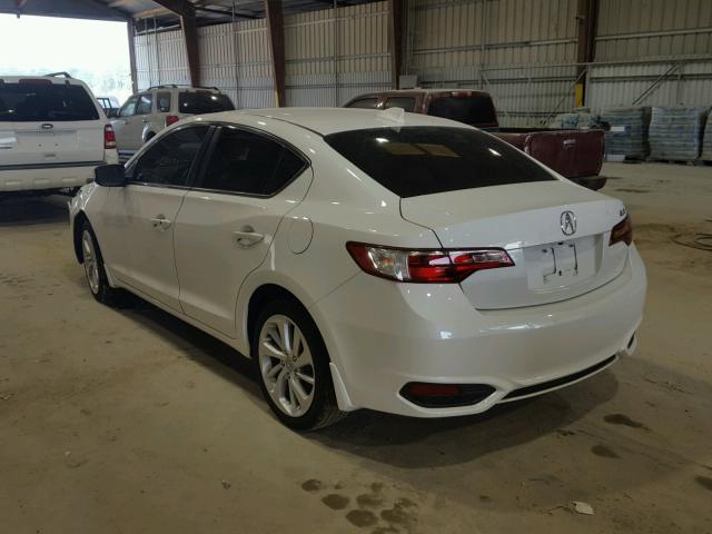 19UDE2F39GA018521 - 2016 ACURA ILX BASE WHITE photo 3