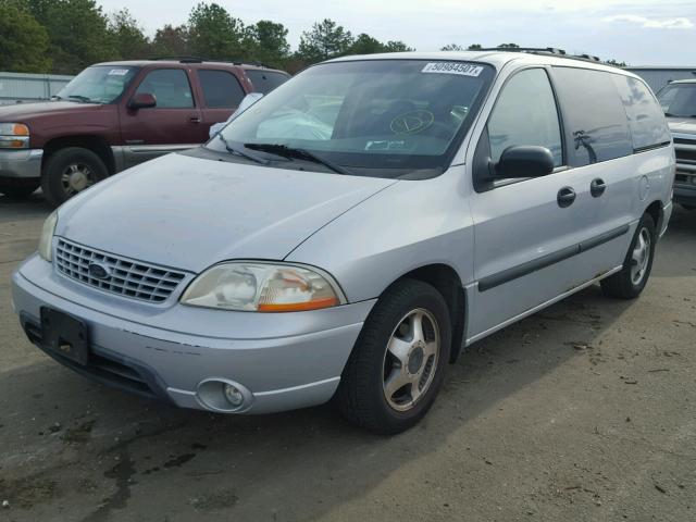 2FMZA51422BB32841 - 2002 FORD WINDSTAR L SILVER photo 2