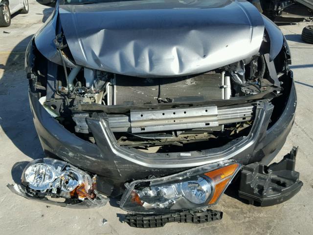 1HGCP2F88BA109001 - 2011 HONDA ACCORD EXL SILVER photo 9