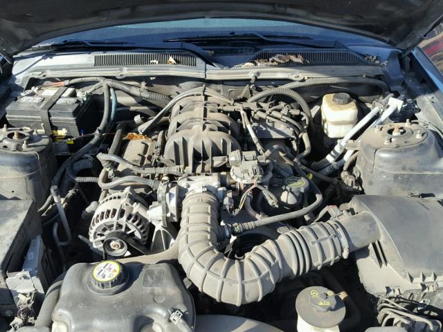 1ZVHT80NX85108173 - 2008 FORD MUSTANG GRAY photo 7