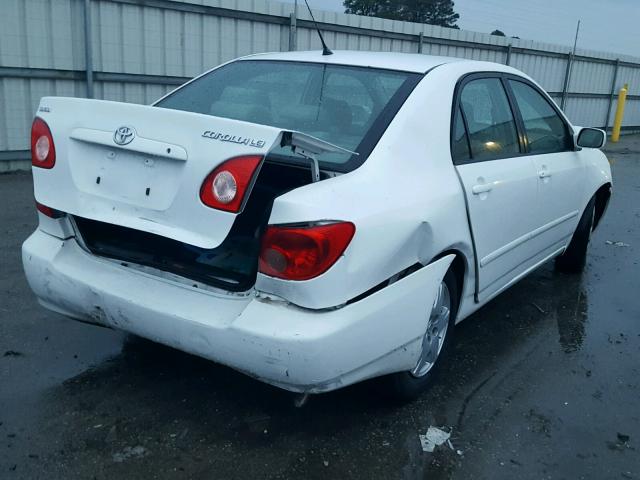 JTDBR32E070109870 - 2007 TOYOTA COROLLA CE WHITE photo 4