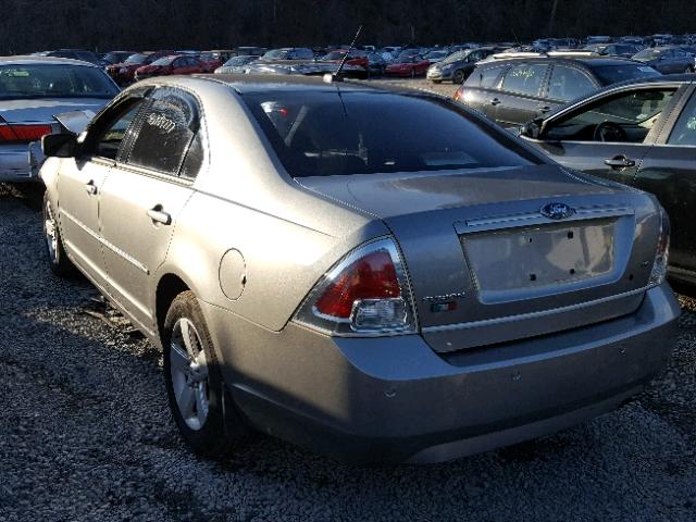 3FAHP07Z78R148649 - 2008 FORD FUSION SE GRAY photo 3