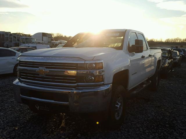 1GC2KUEGXGZ371687 - 2016 CHEVROLET SILVERADO WHITE photo 2