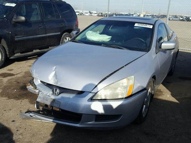 1HGCM82623A019327 - 2003 HONDA ACCORD EX SILVER photo 2