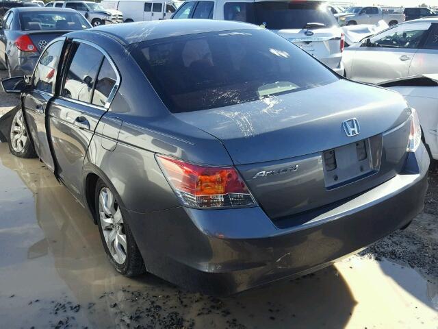 JHMCP26788C001110 - 2008 HONDA ACCORD EX GRAY photo 3