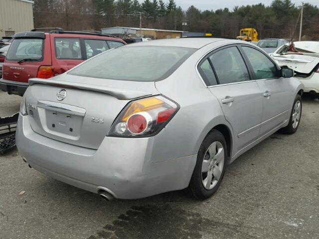 1N4AL21E17N438448 - 2007 NISSAN ALTIMA 2.5 SILVER photo 4