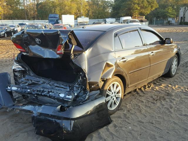 4T1BK3DB6AU370763 - 2010 TOYOTA AVALON XL BROWN photo 4